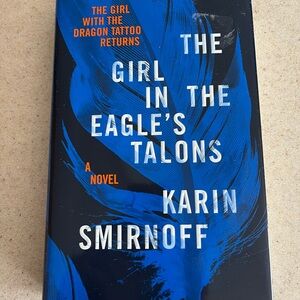 “The Girl in the Eagle’s Talons” hardcover book